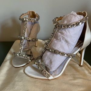 New Badgley Mischka 3.5” heels size 6